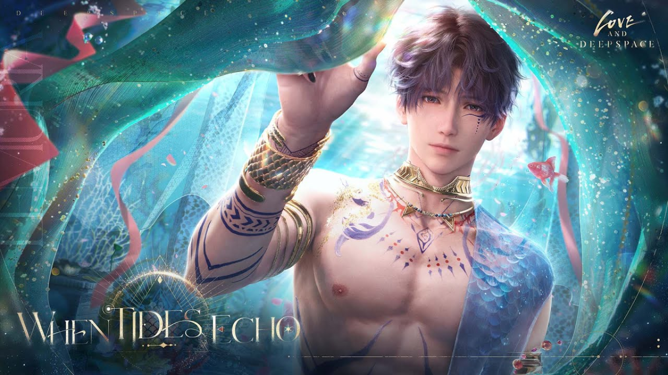 Rafayel – Love and Deepspace's dramatic artist Rafayel from Love and Deepspace, the dramatic, jealous artist otome boyfriend tied to Lemuria and ocean imagery.