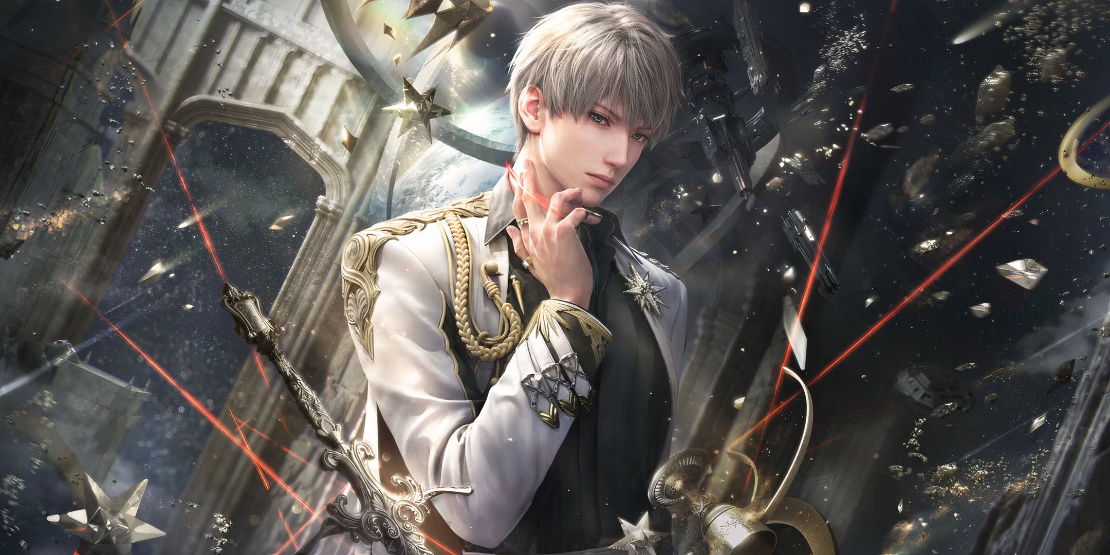 Xavier – Love and Deepspace's soft protector Xavier from Love and Deepspace, the sleepy, soft otome boyfriend with quiet devotion and hidden protective power.