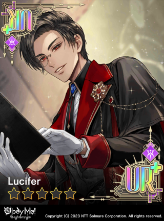 Lucifer – Obey Me!'s prideful demon Lucifer from Obey Me!, the prideful, commanding demon love interest known for authority, discipline, and rare vulnerability.